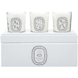 Mini Candle Set (Baies + Figuier + Roses) 3 X 70gm